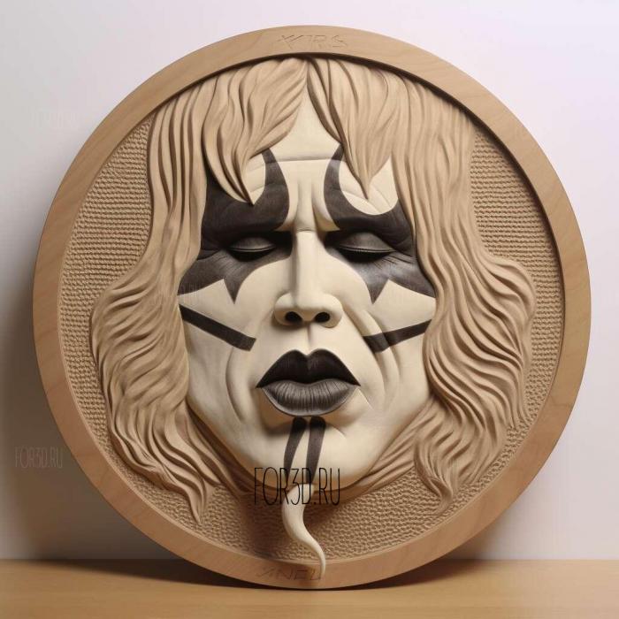 ERIC SINGER KISS 2 stl model for CNC